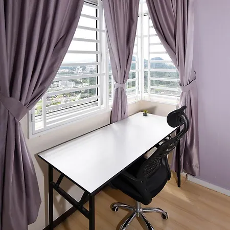 Cozy Sunset View High Floor Condo With Free Wifi Netflix Taiping Exterior photo